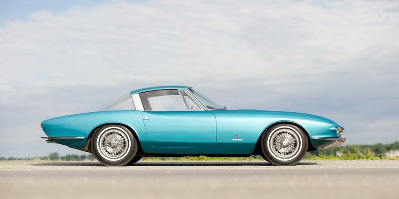 Teal Classic Car — Serene, Afternoon
