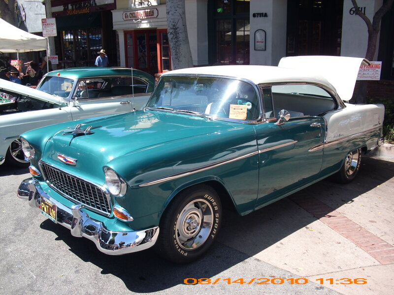 Teal Classic Car