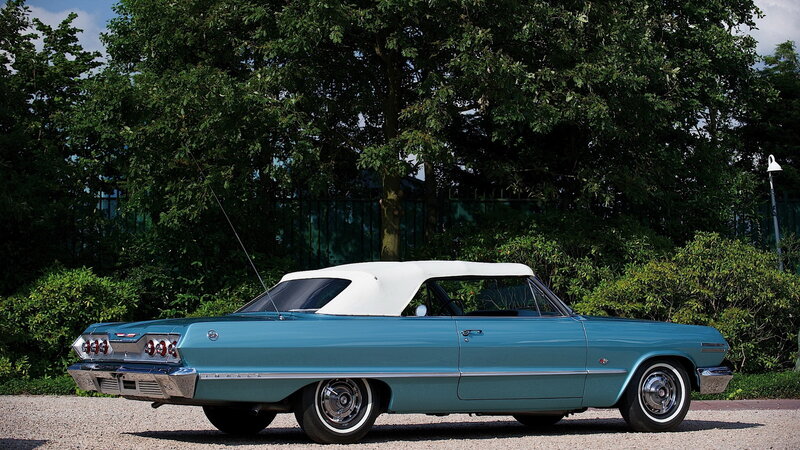 Teal Convertible Car — Serene, Afternoon, Photograph, Trees