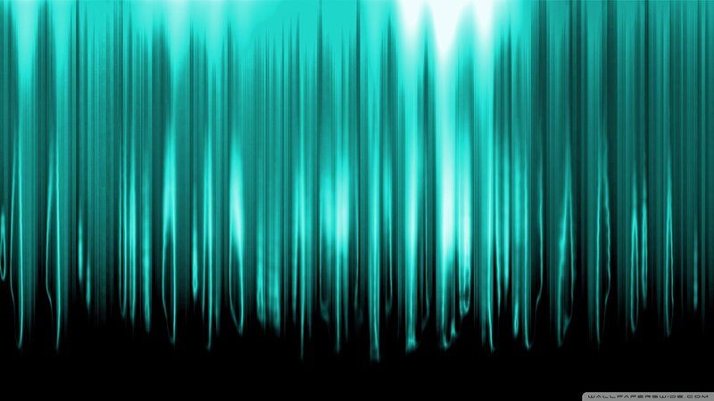 teal light streaks abstract