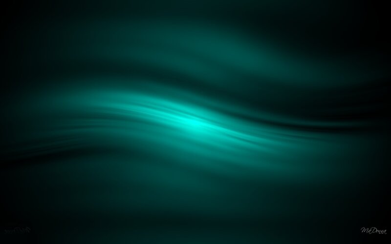 Teal Light Wave
