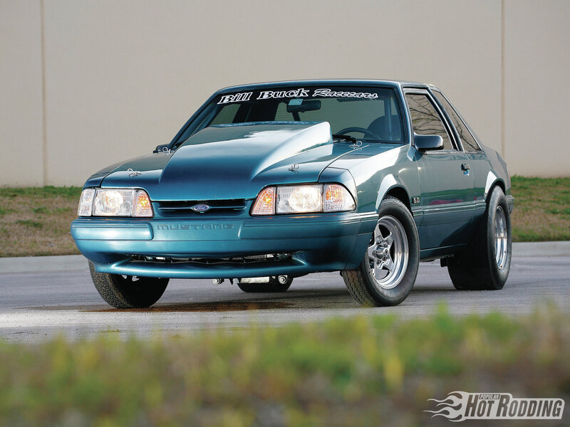 Teal Mustang Coupe