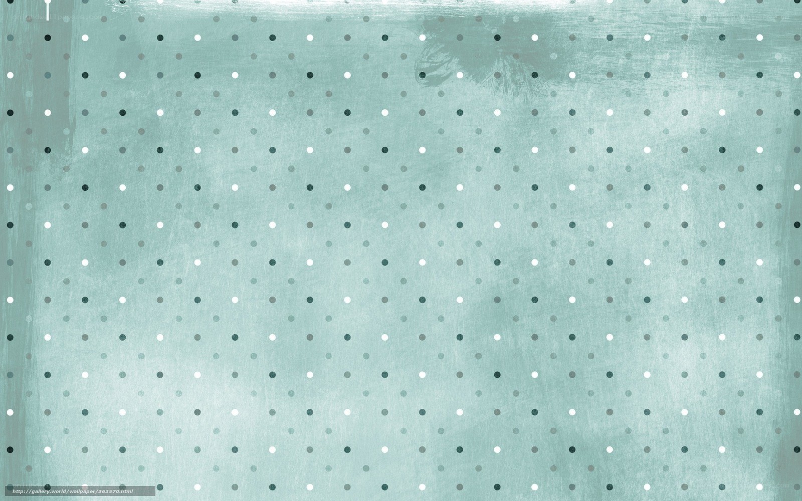 teal polka dot pattern
