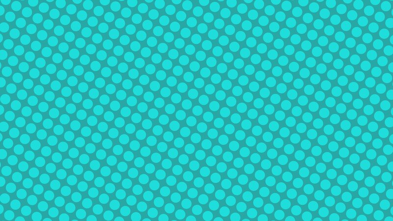 Teal Polka Dot Pattern — Calm
