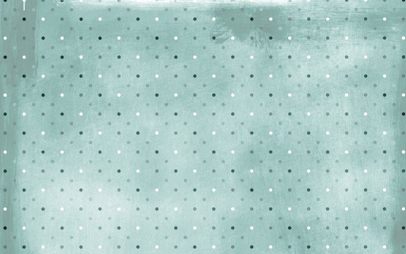 teal polka dot pattern