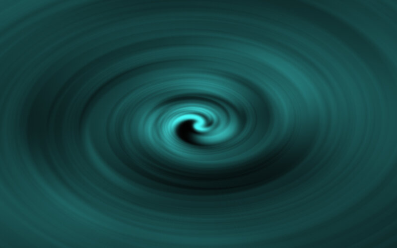 teal spiral vortex