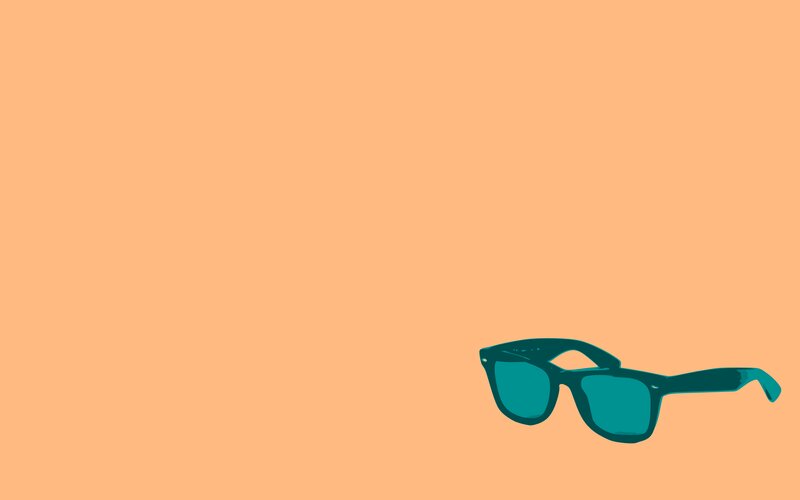 Teal Sunglasses