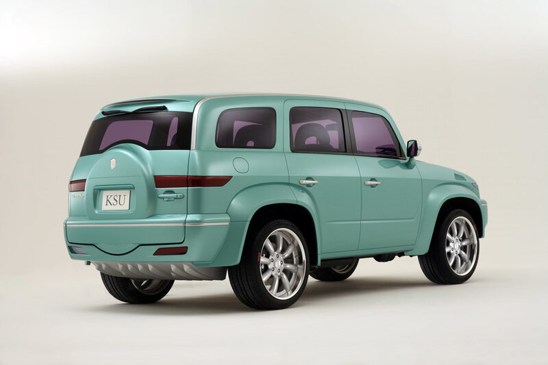 Teal SUV Vehicle