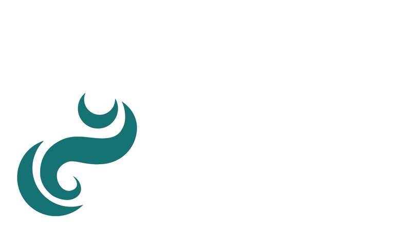 teal swirl logo