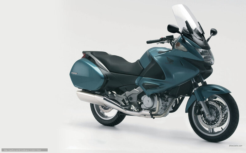 Teal Touring Motorcycle