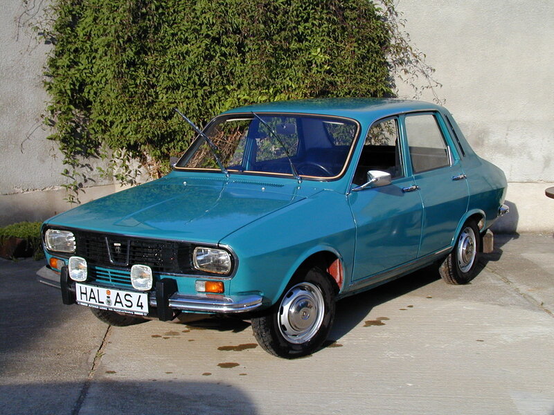 Teal Vintage Sedan