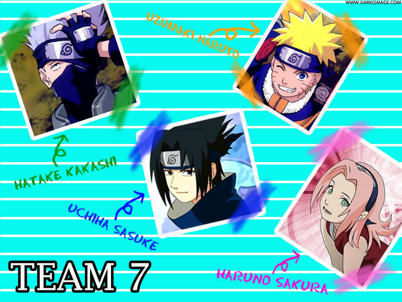 Team 7 Characters — Cyan