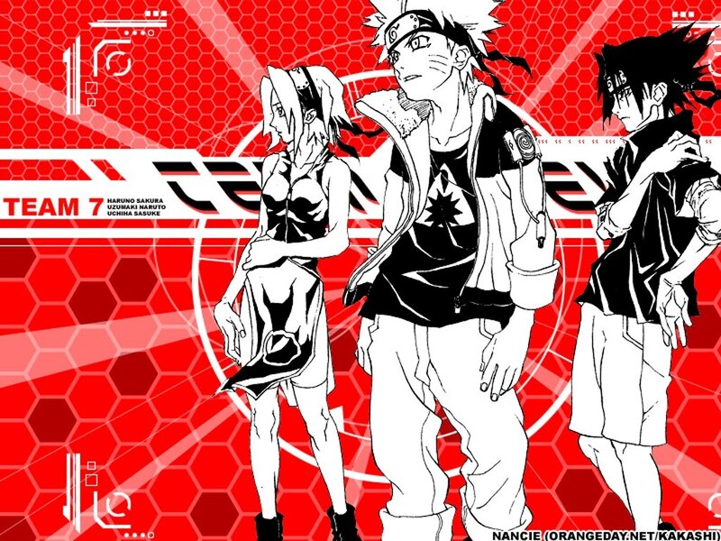 Team 7 Characters — Red, Dynamic