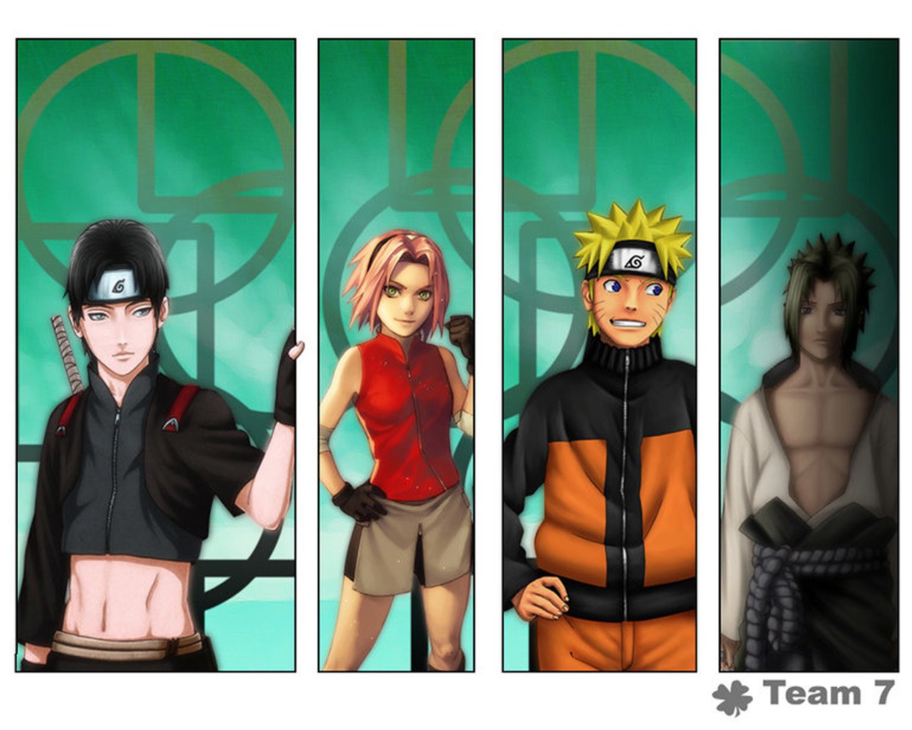 Team 7 characters