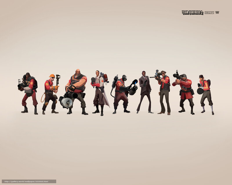 Team Fortress 2 character lineup