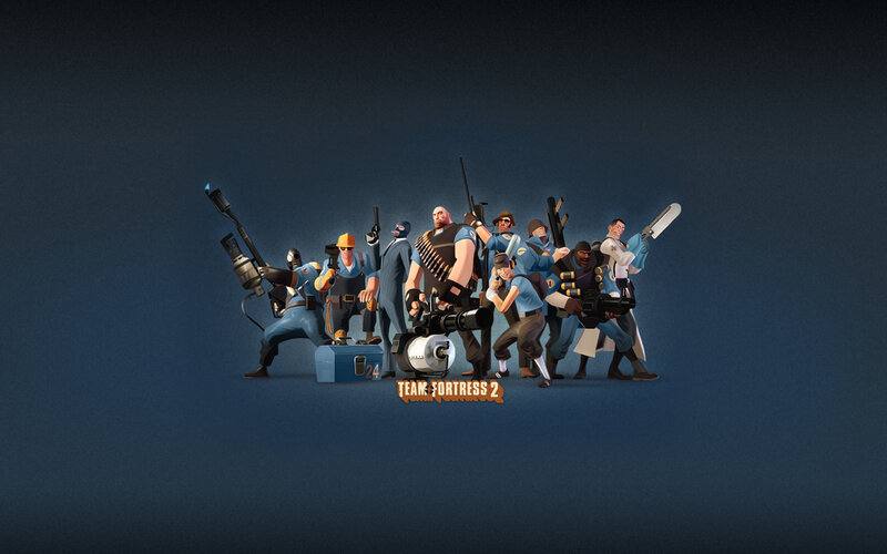Team Fortress 2 Characters — Blue, Dramatic