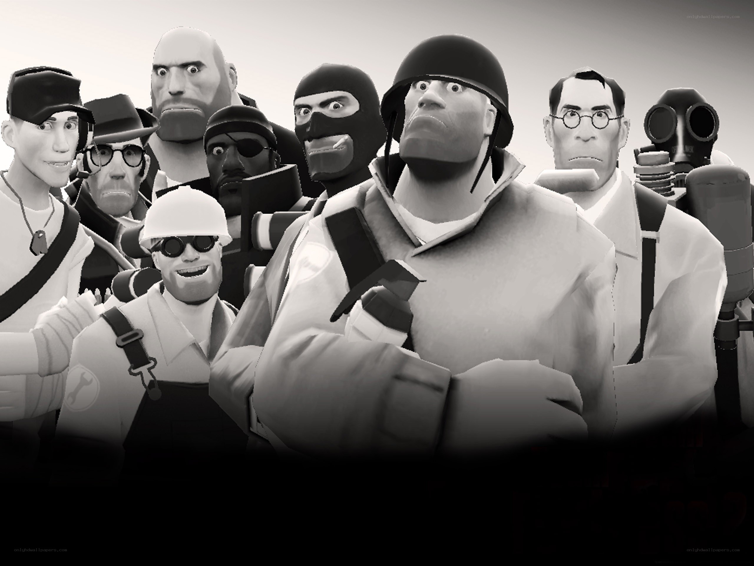 Team Fortress 2 characters group