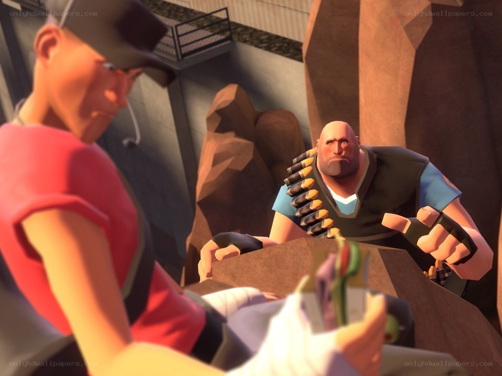 Team Fortress 2 characters in combat