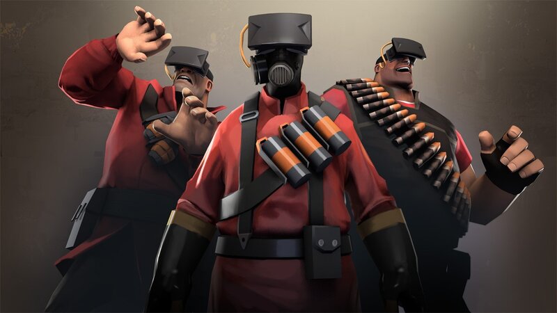 Team Fortress 2 Demoman trio