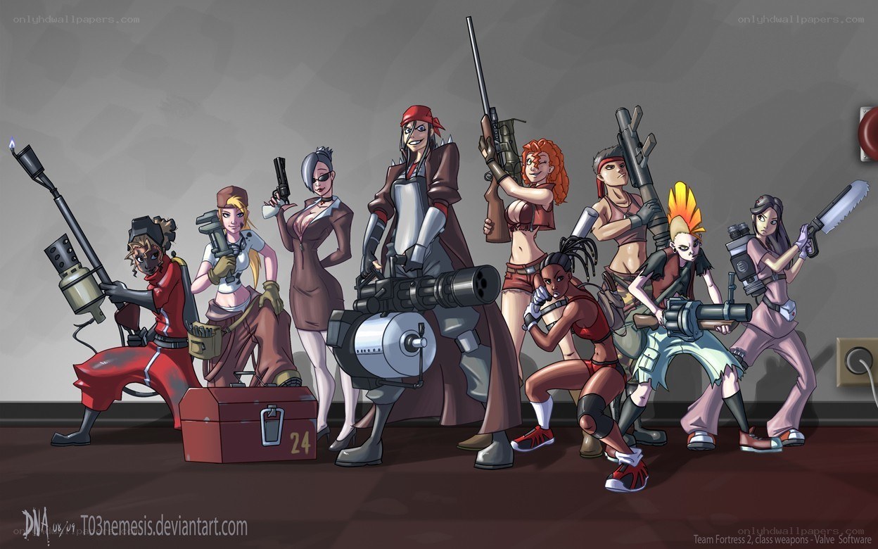 Team Fortress 2 female characters