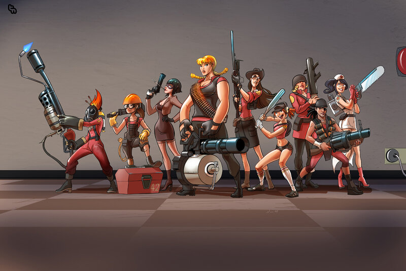 Team Fortress 2 female characters