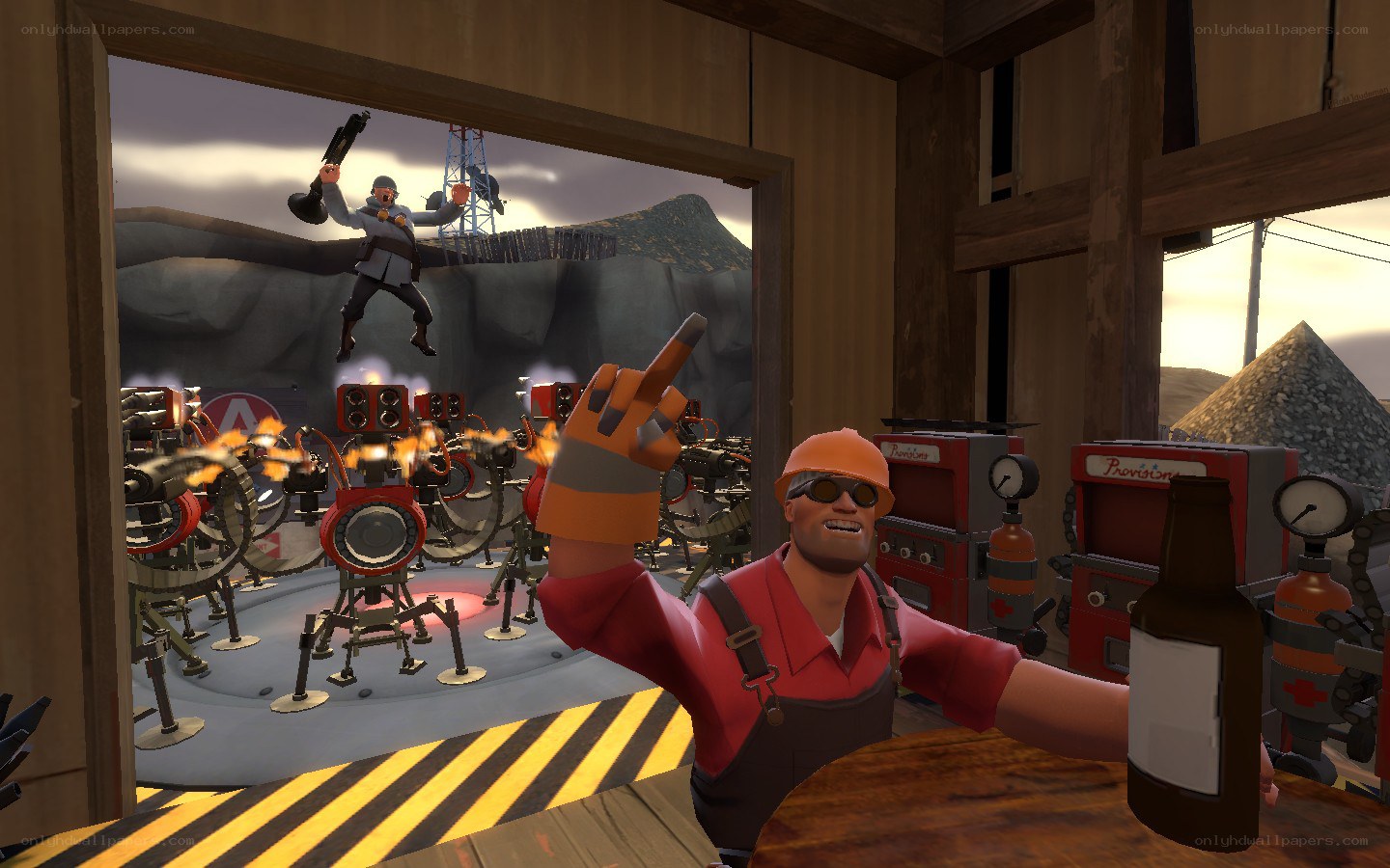 Team Fortress 2 gameplay scene
