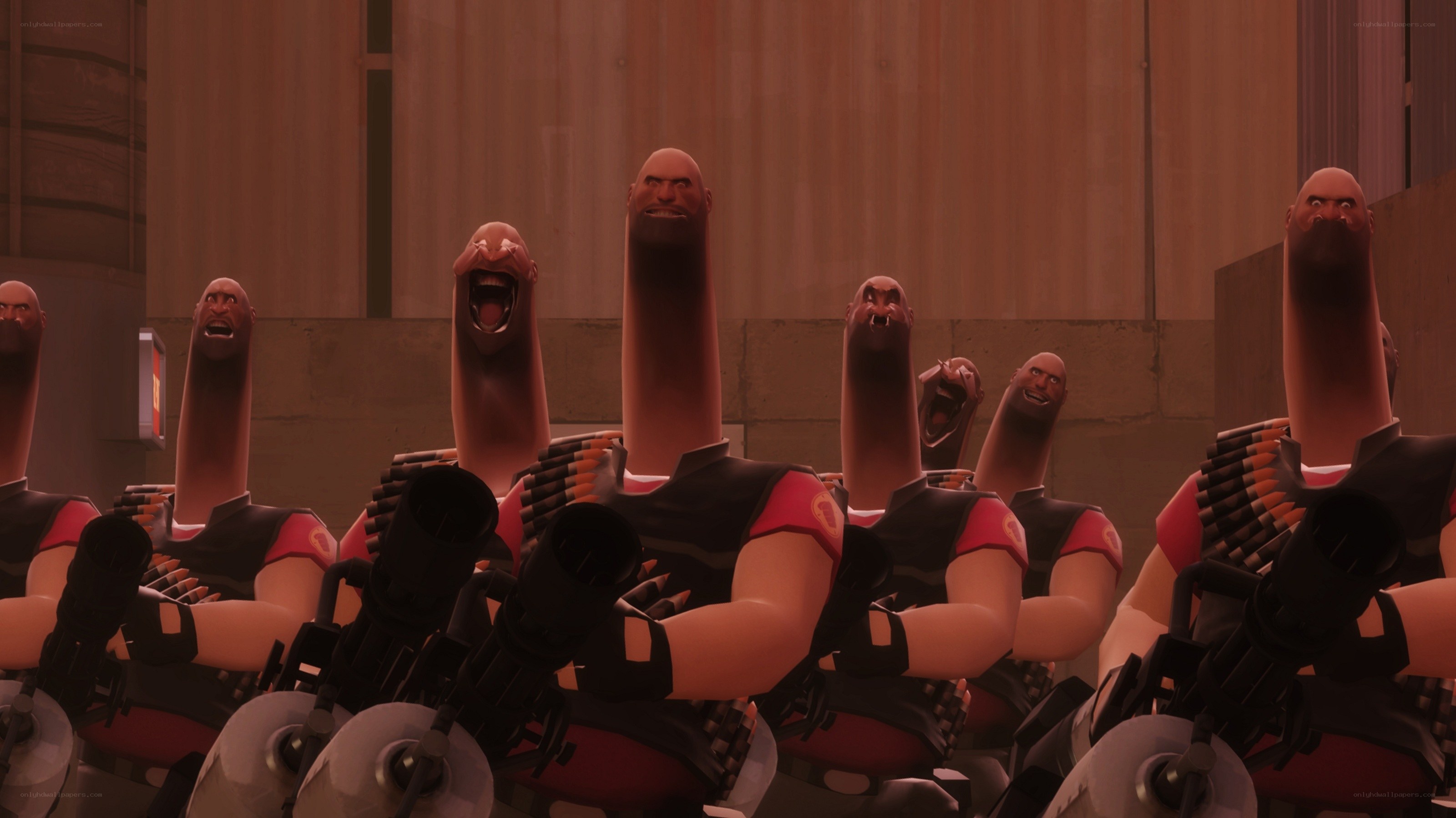 Team Fortress 2 Heavy soldiers