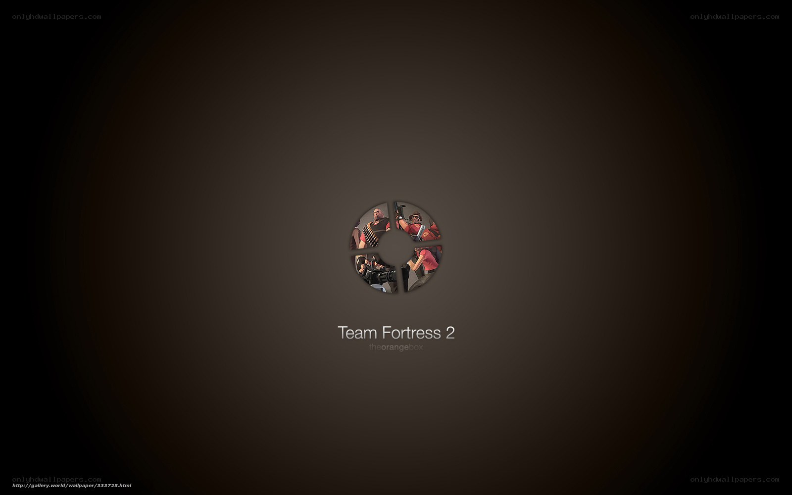 Team Fortress 2 logo wallpaper