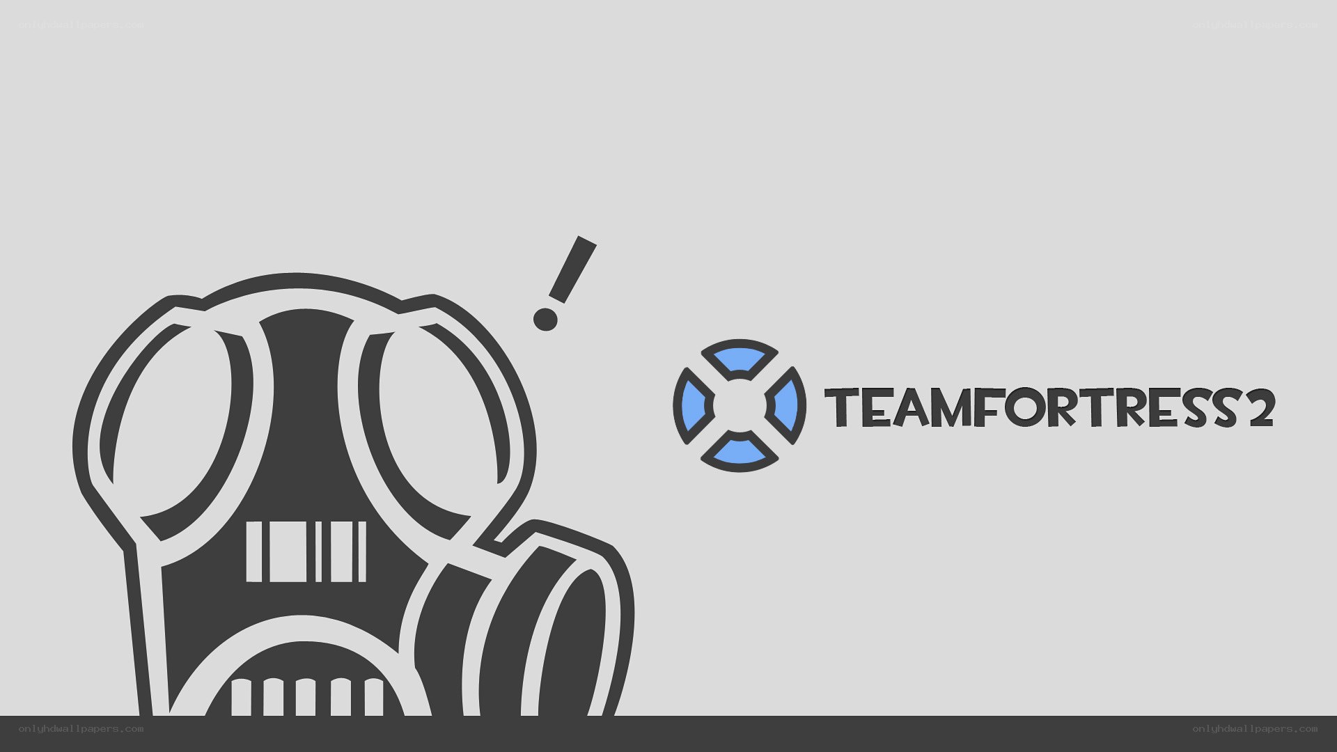 Team Fortress 2 logo with character