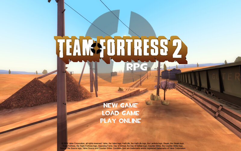 Team Fortress 2 main menu