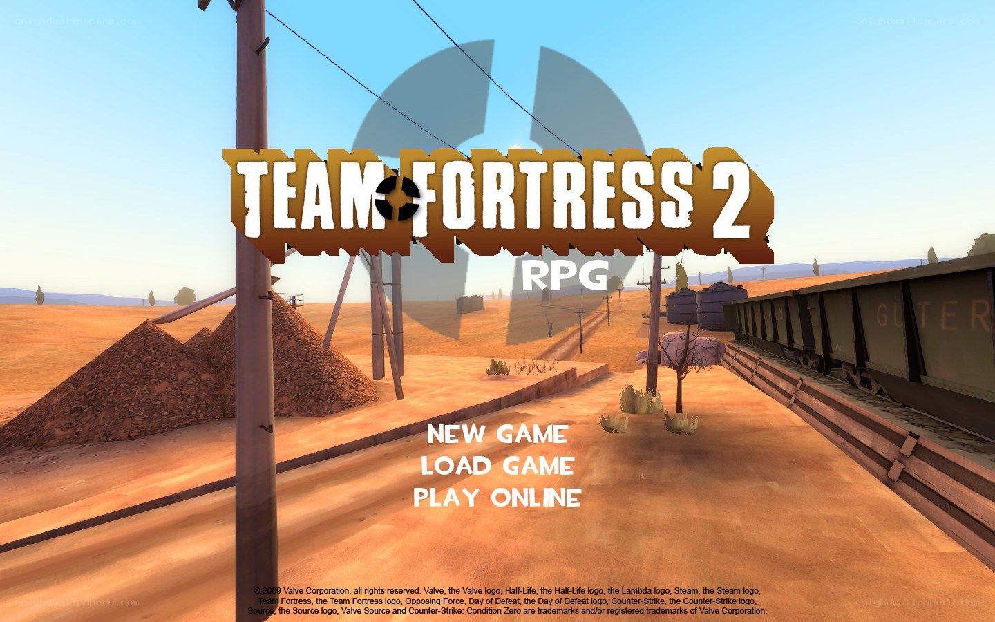 Team Fortress 2 main menu