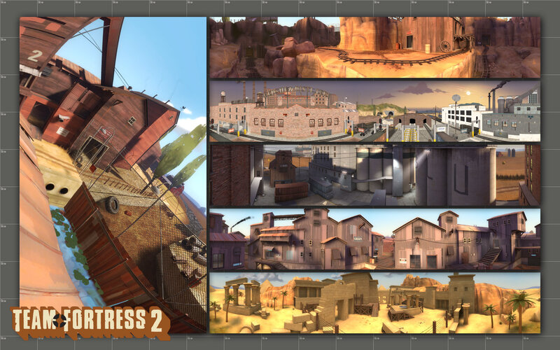 Team Fortress 2 map concepts