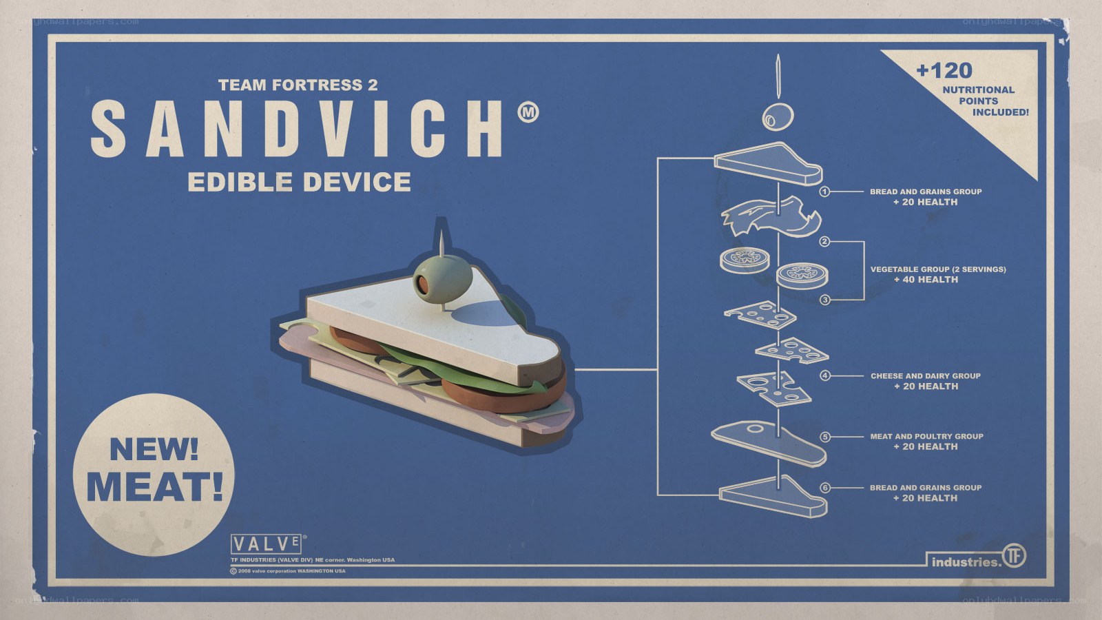 Team Fortress 2 Sandvich