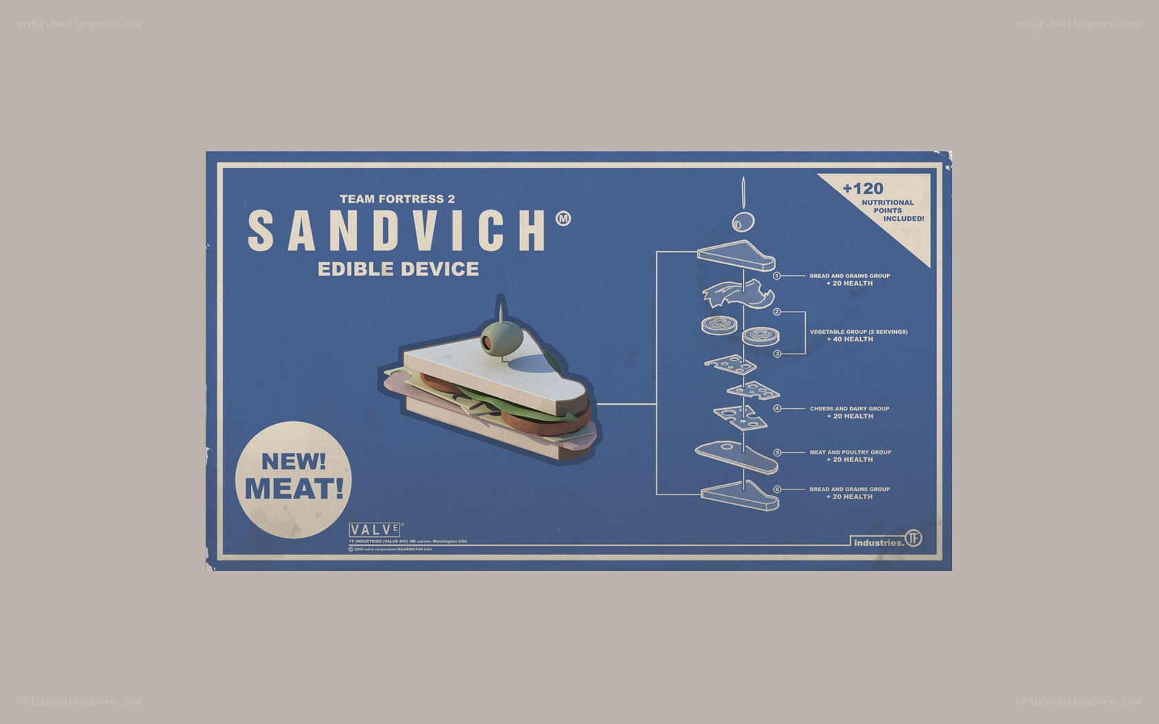 Team Fortress 2 Sandvich