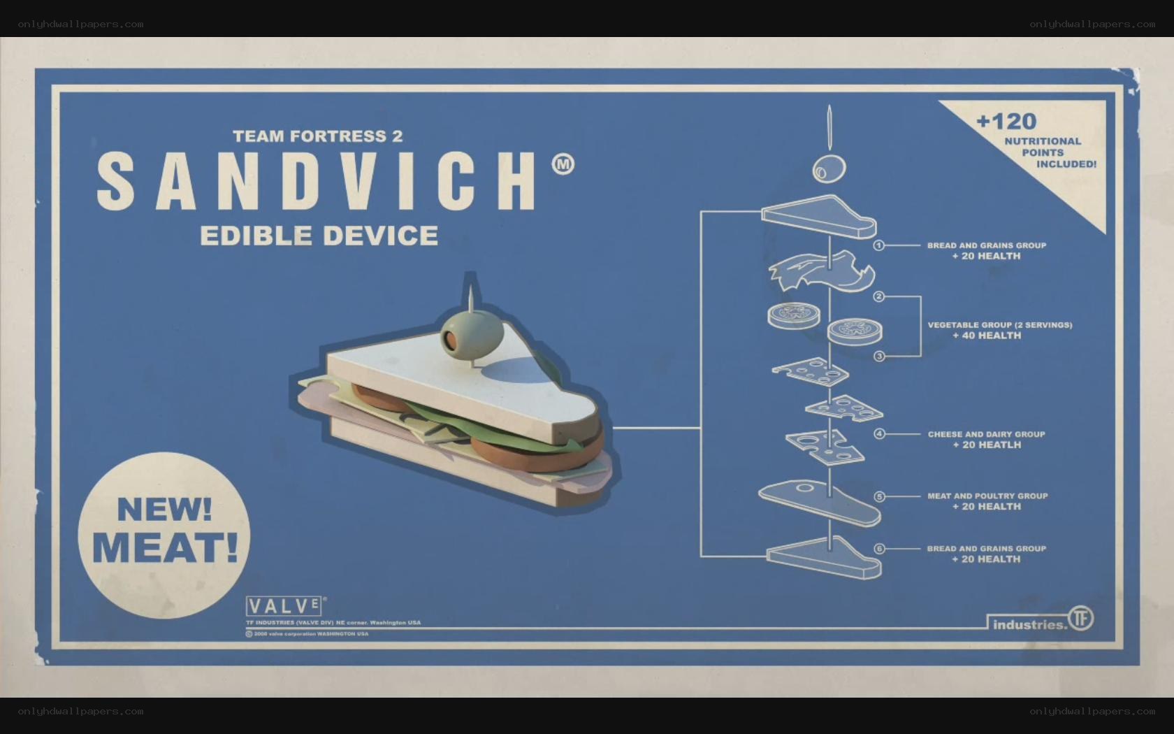 Team Fortress 2 Sandvich