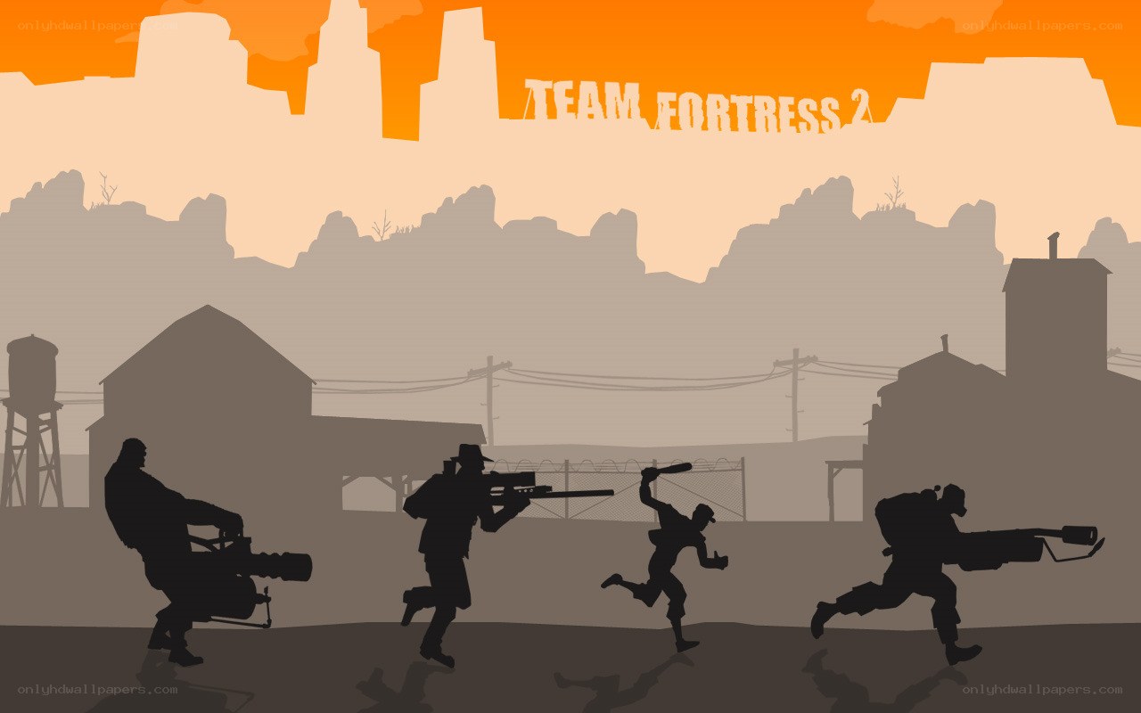 Team Fortress 2 silhouettes
