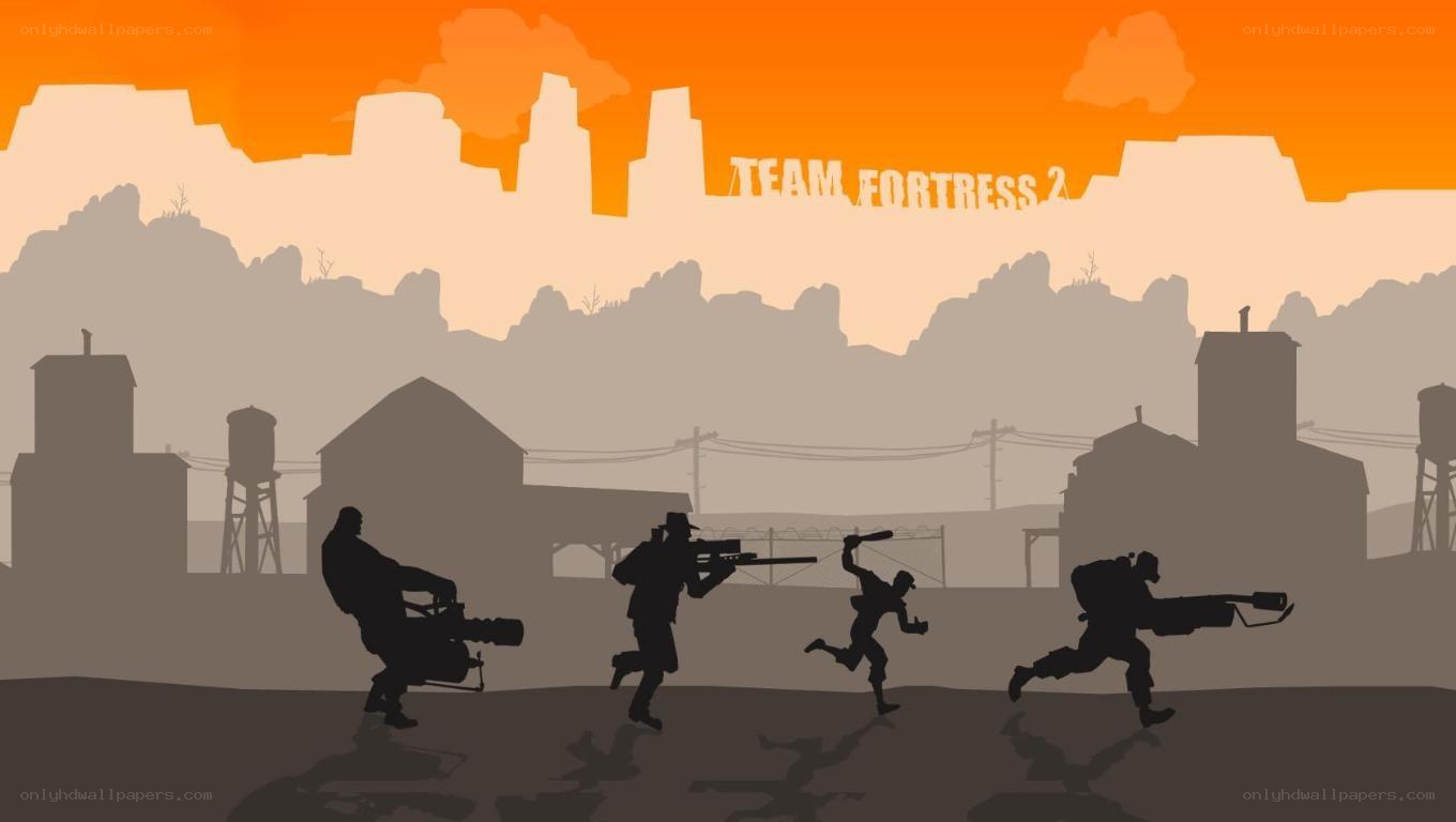 Team Fortress 2 silhouettes