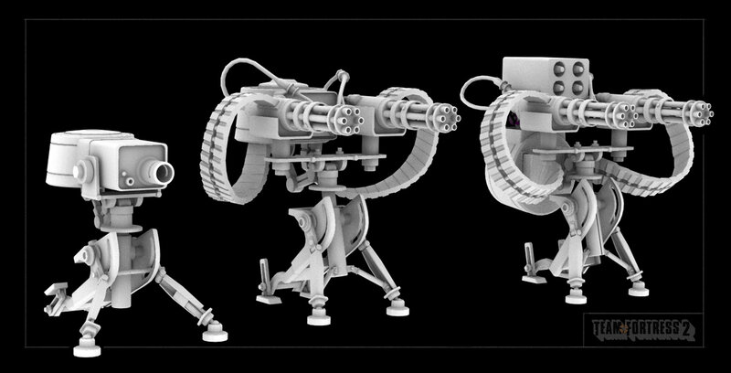 Team Fortress 2 weapon models