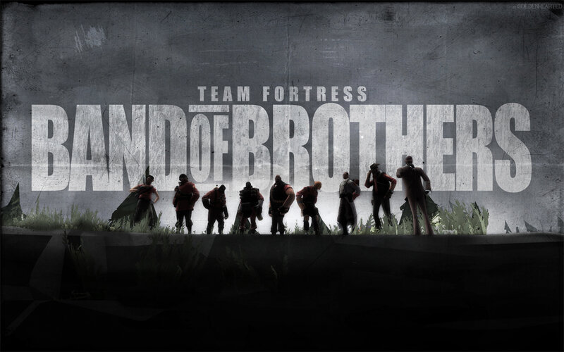 Team Fortress Characters — Gray, Dramatic