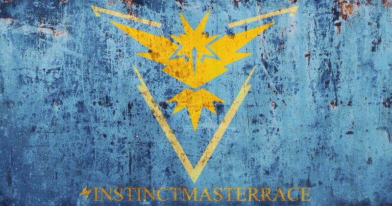Team Instinct Logo — Blue
