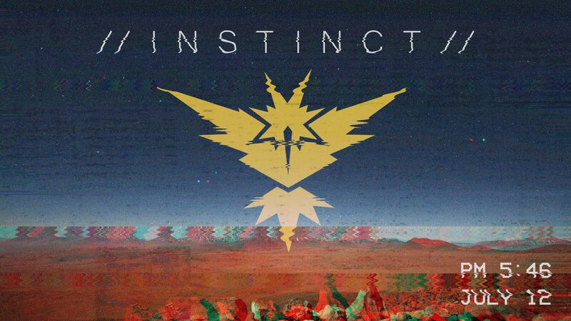 Team Instinct Logo — Yellow