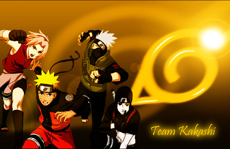 Team Kakashi anime characters