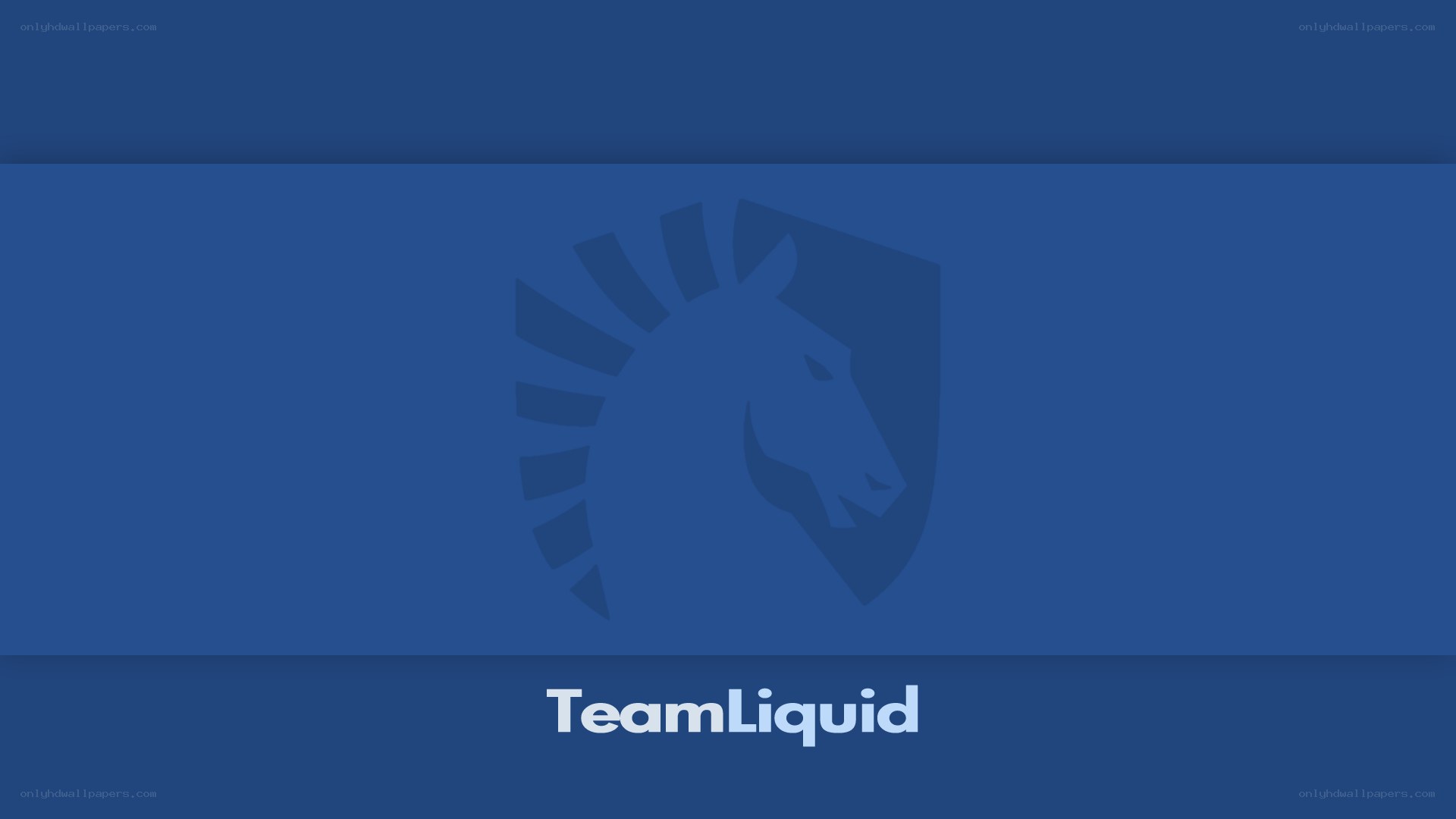 Team Liquid logo on blue