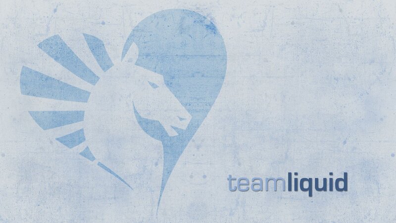 Team Liquid logo on textured background