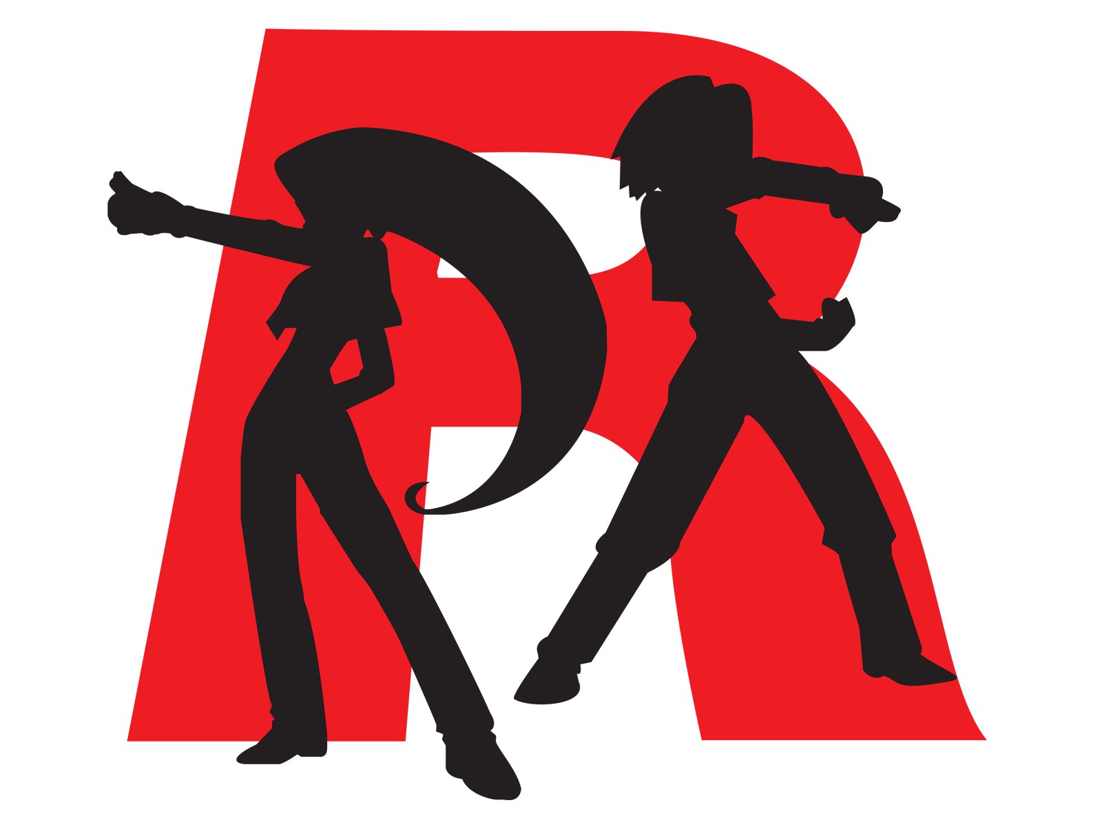 Team Rocket logo silhouette