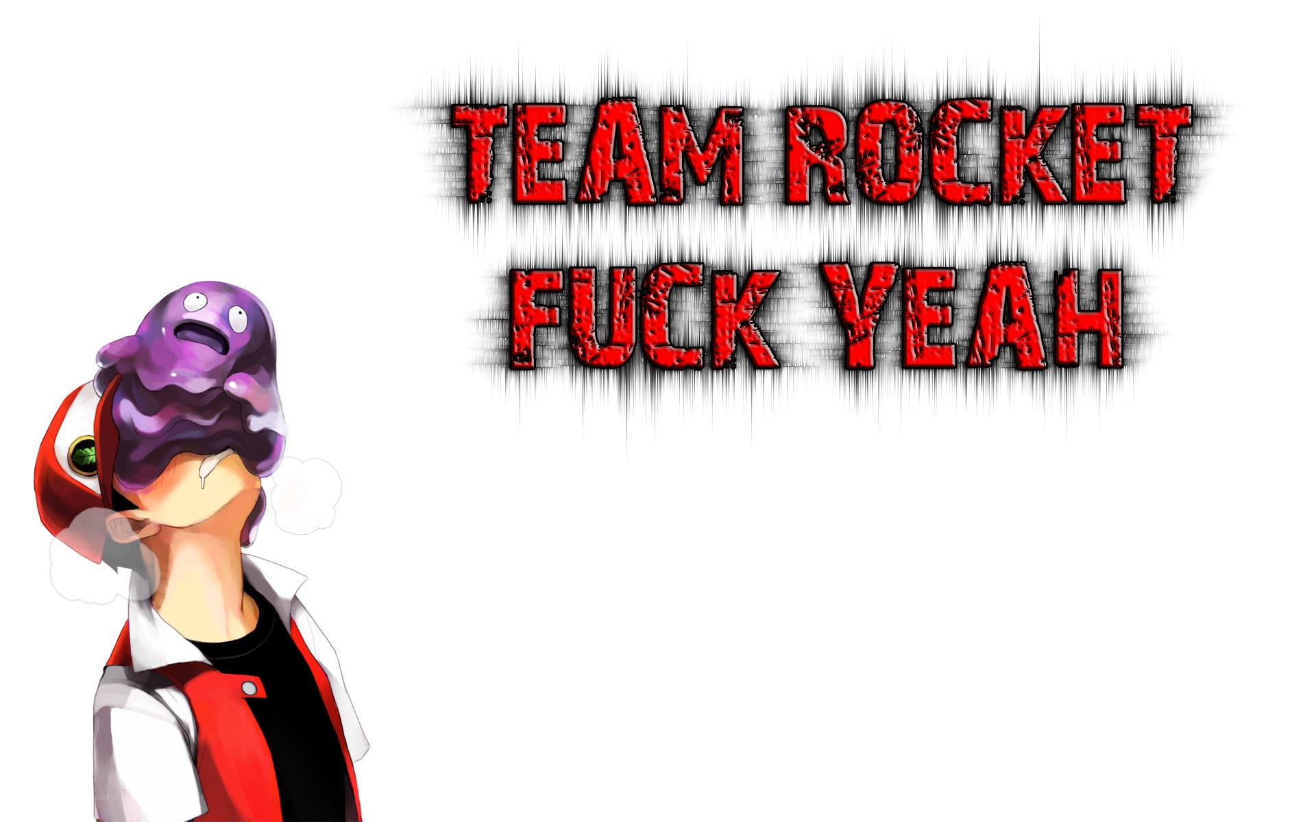 Team Rocket meme with Gulpin