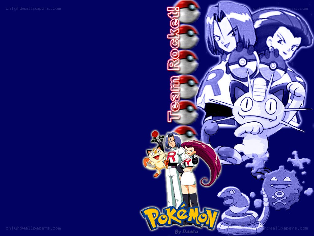 Team Rocket Pokémon wallpaper