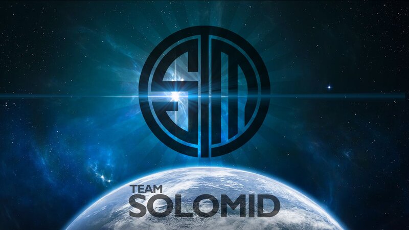 Team Solomid Logo — Blue, Dramatic