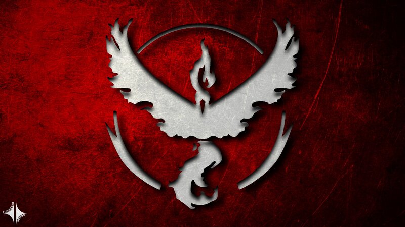 Team Valor Logo — Red