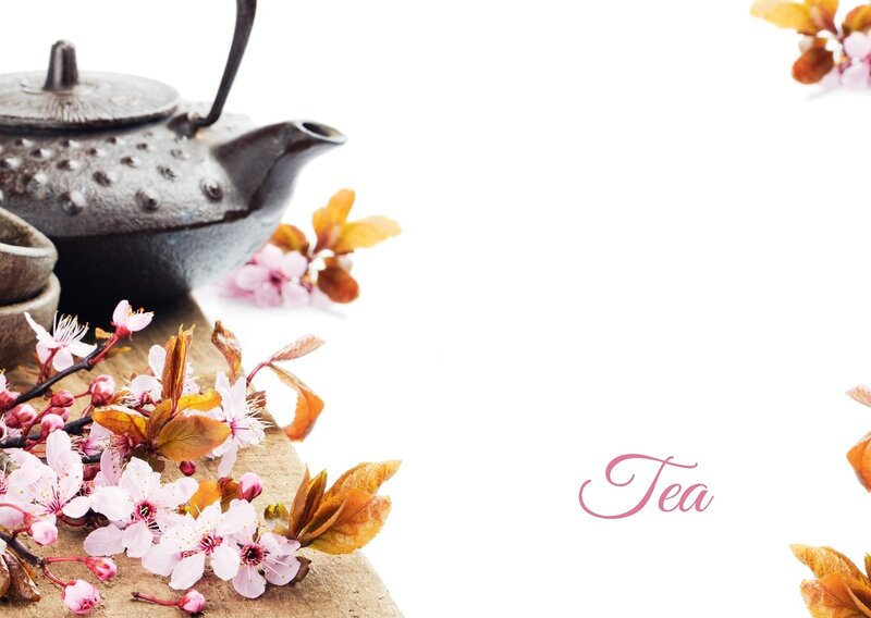 Teapot with Cherry Blossoms